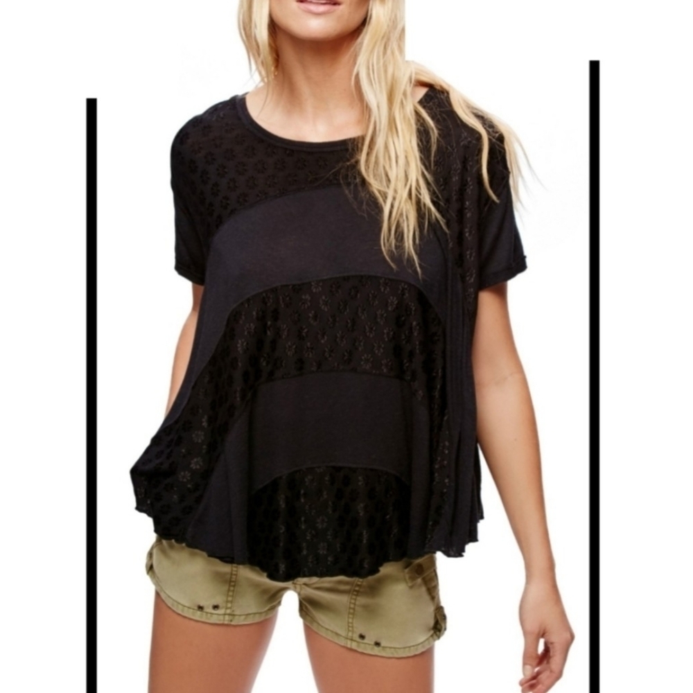 New Free People "Anything & Everything" Tee M